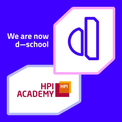 New chapter, new paths – the merger to form the HPI d-school
